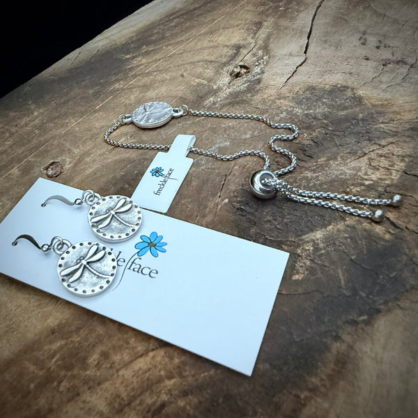 Adjustable Bracelet - Dragonfly