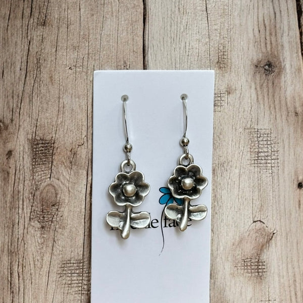 Bud & Bloom Flower Earrings