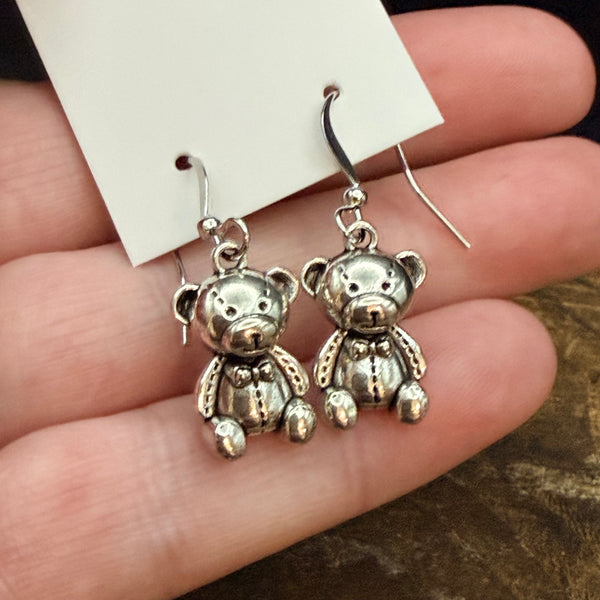Teddy Bear Earrings