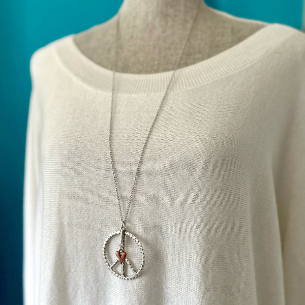 Peace & Love Necklace