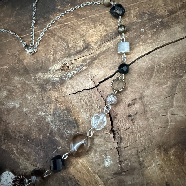 Autumn Sparrow Necklace