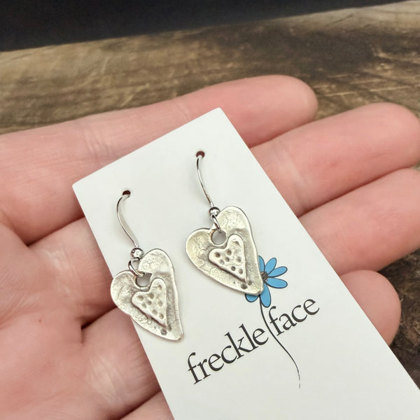 Whimsical Heart Earrings