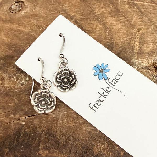 Vintage Rose Earrings