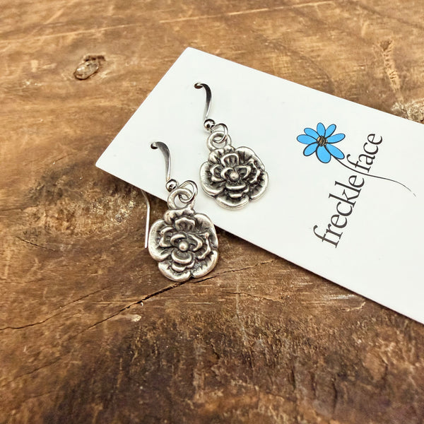 Vintage Rose Earrings