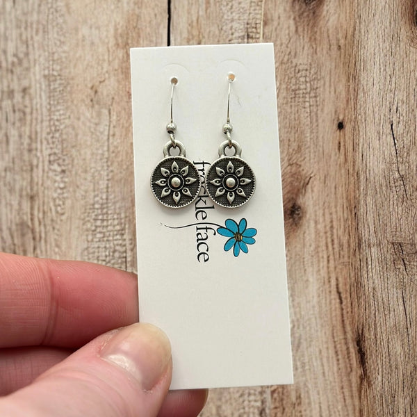 Antique Pretty Petal Earrings