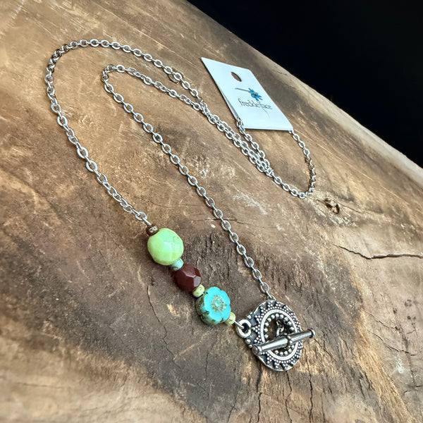 Earthsong Toggle Clasp Necklace