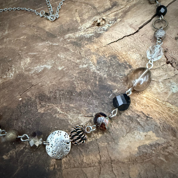 Autumn Sparrow Necklace