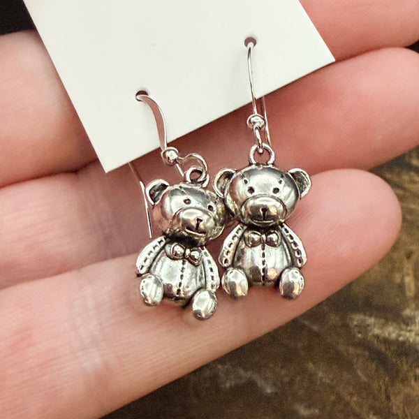 Teddy Bear Earrings