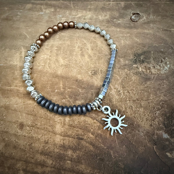 Shadow Sun Stretch Bracelet