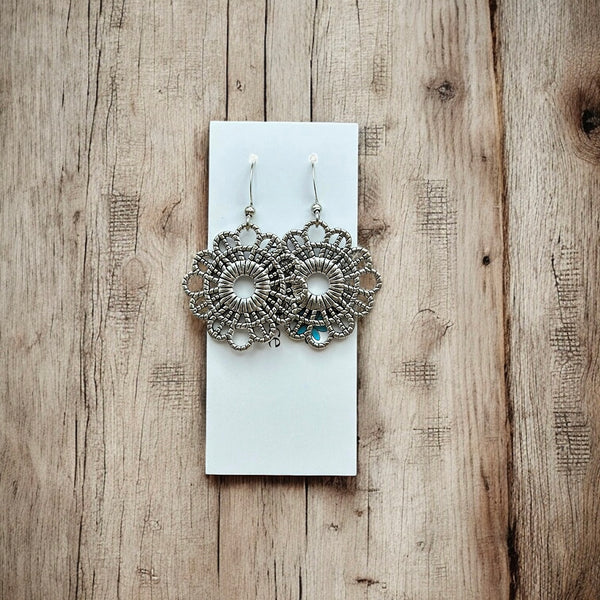 Lace Textured Earrings