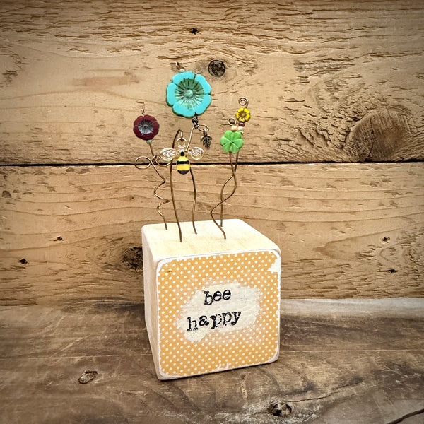 Whimsical Wildflower Garden – Bee Happy