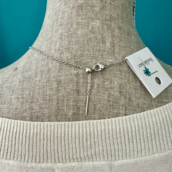 OOAK Mosaic Adjustable Necklace - M3628