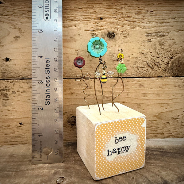 Whimsical Wildflower Garden – Bee Happy