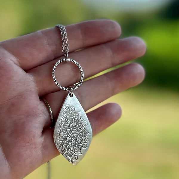 Long Mandala Necklace