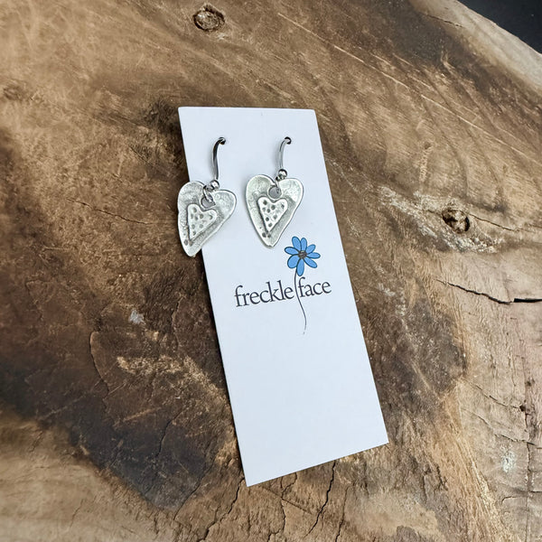 Whimsical Heart Earrings