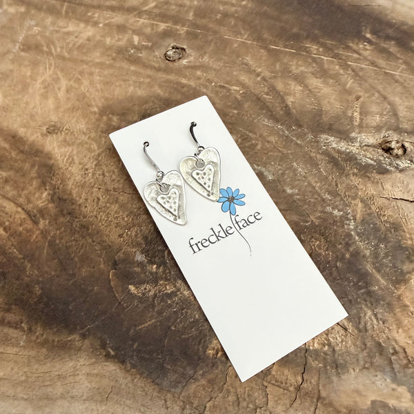 Whimsical Heart Earrings