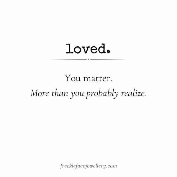 Loved Word Charm