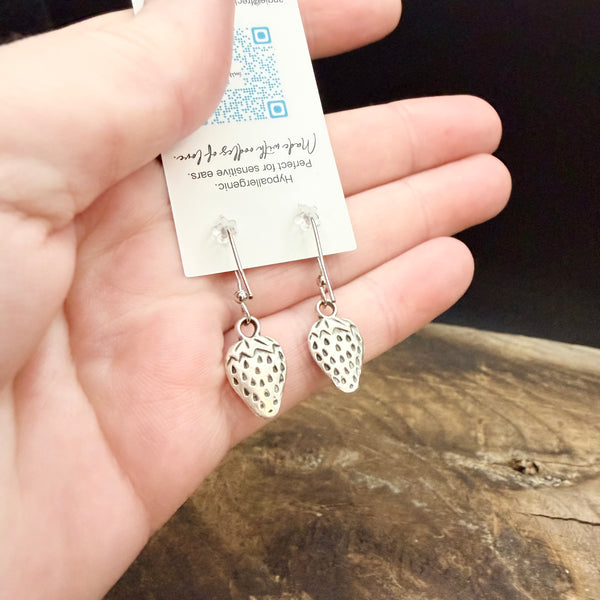 Sweet Strawberry Earrings