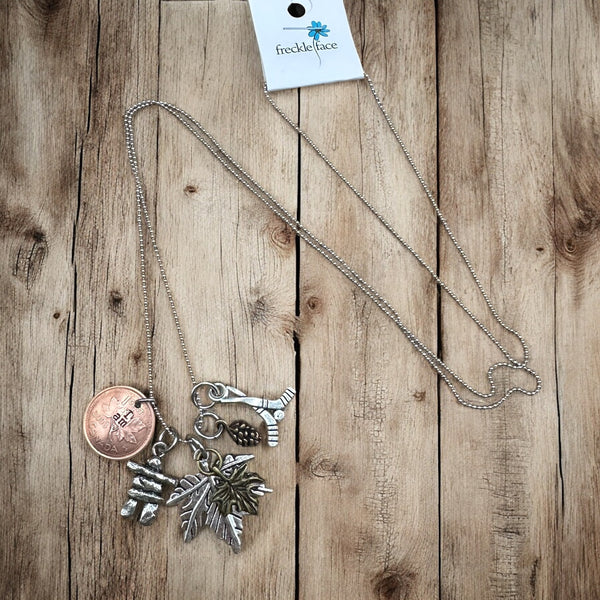 I AM CANADIAN Penny Necklace