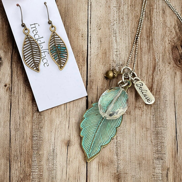 Patina Leaf Set