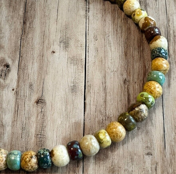 Nature’s Palette Beaded Bracelet