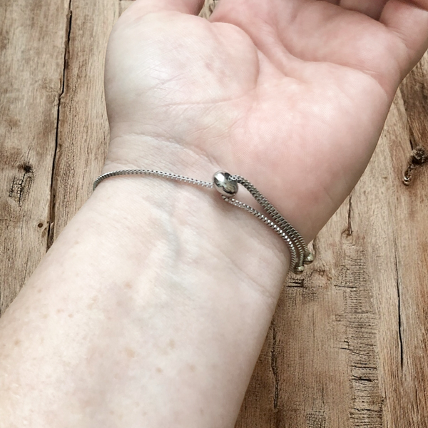 Live Love Rescue - Adjustable Bracelet - Stainless Steel - Pet Lover Gift