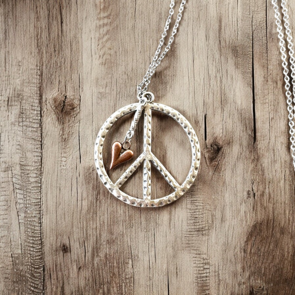 Peace & Love Necklace