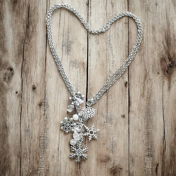 Winter Wonderland Snowflake Necklace