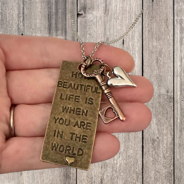 Beautiful YOU Necklace