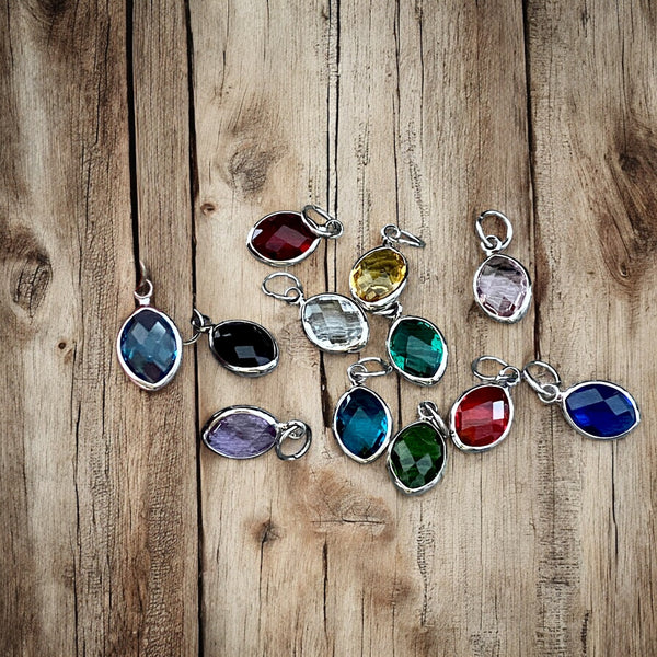 Charm Bar - Charm - Birthstone Options