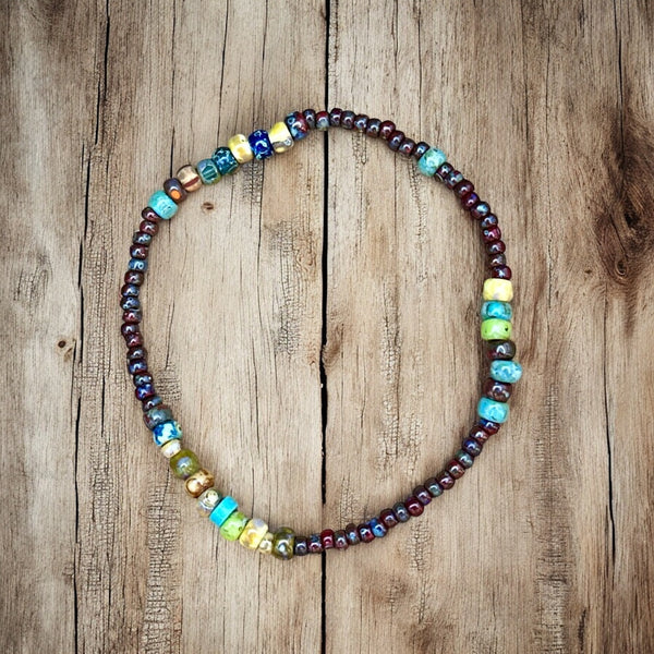 Bright Beaded Bracelet