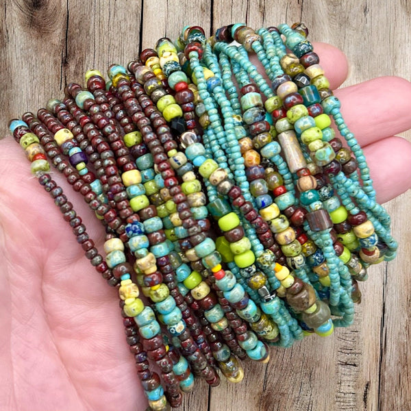 Bright Beaded Bracelet