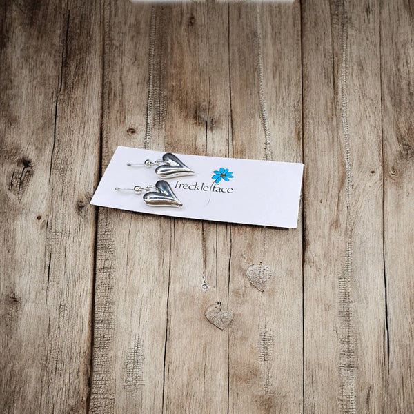 Bubble Heart Earrings