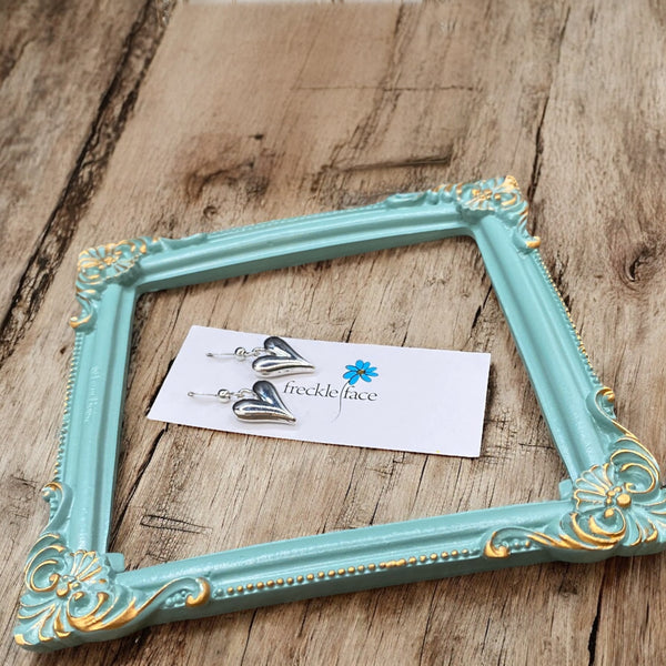 Bubble Heart Earrings