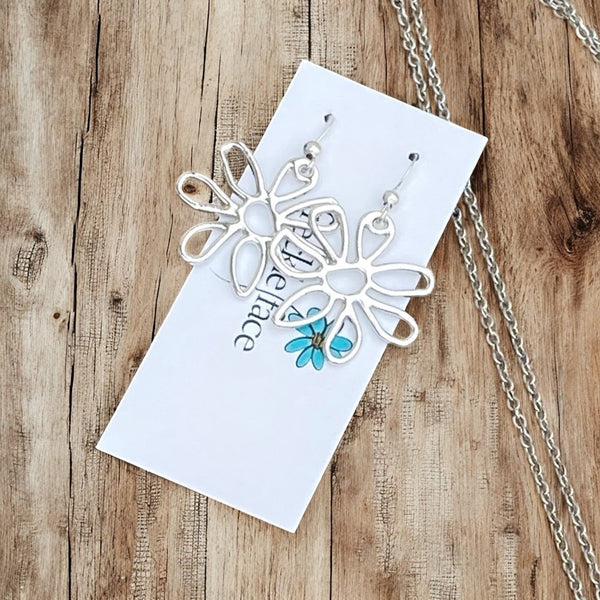 Fun Canadian Made Quality drop earrings that are perfect for sensitive ears