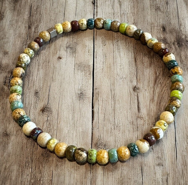 Nature’s Palette Beaded Bracelet