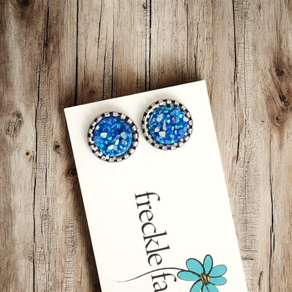 Sparkly Spring Studs 10mm