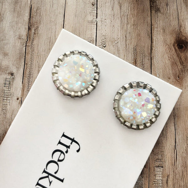 Sparkly Spring Studs 10mm