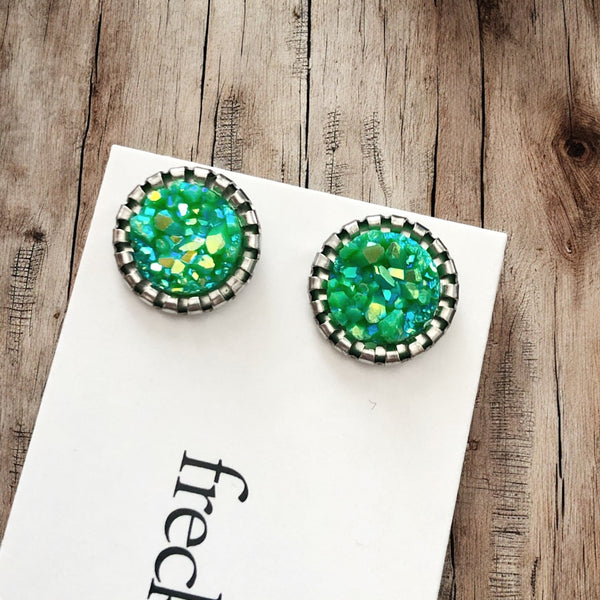 Sparkly Spring Studs 10mm