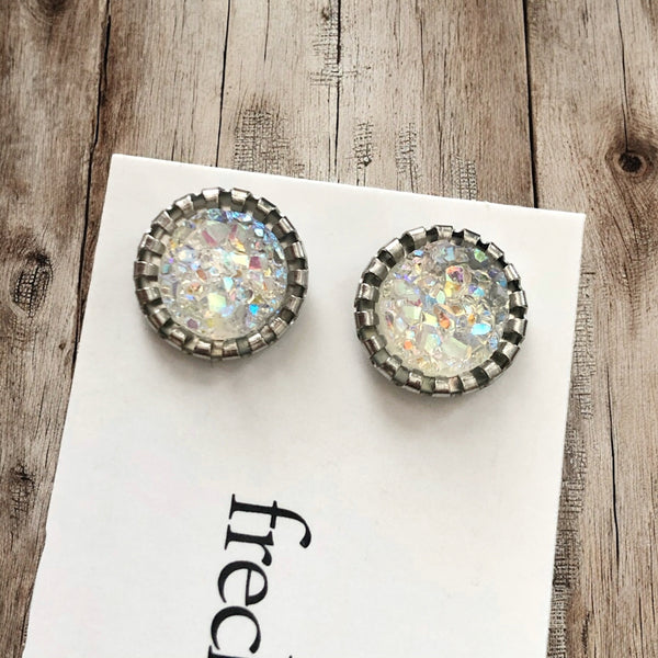 Sparkly Spring Studs 10mm