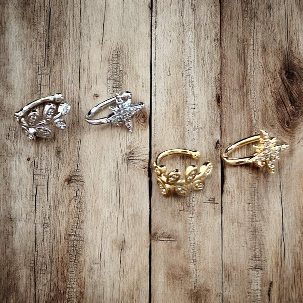 Ear Cuffs - No Piercings Required