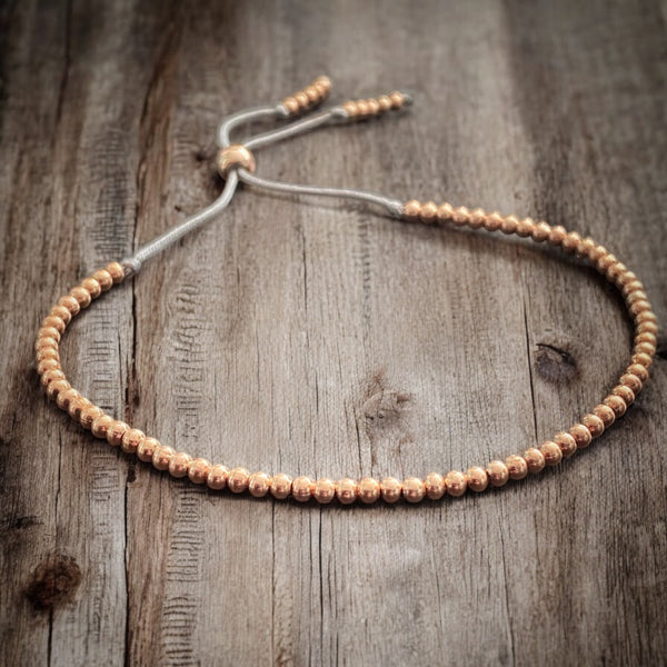 Rose Gold Bracelet Stack Set