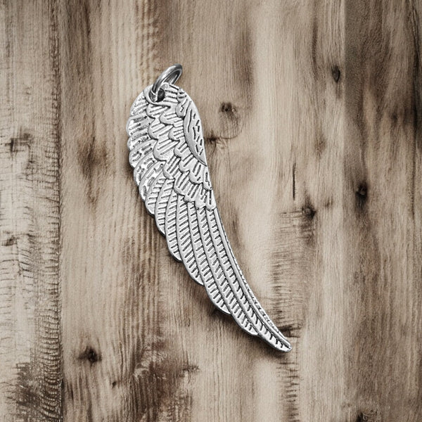 Charm Bar - Charm - Large Angel Wing