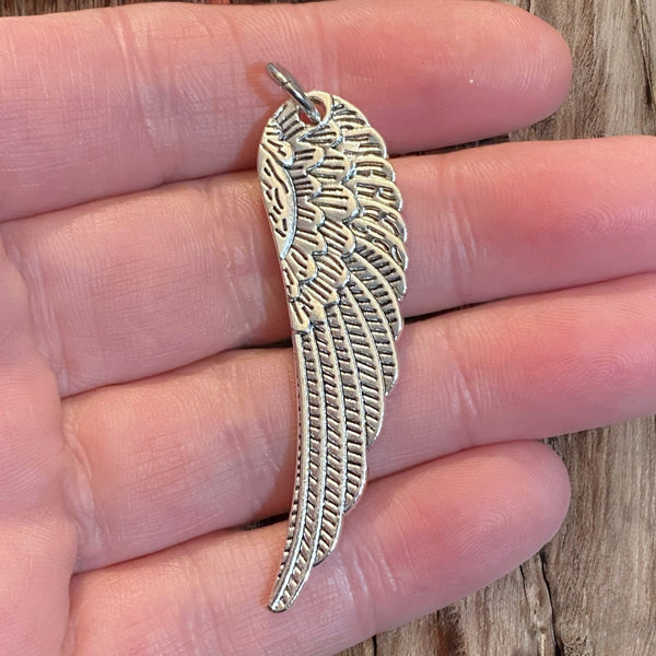 Charm Bar - Charm - Large Angel Wing