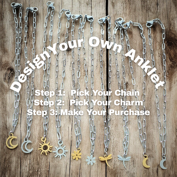 Design Your Own Anklet - Charms
