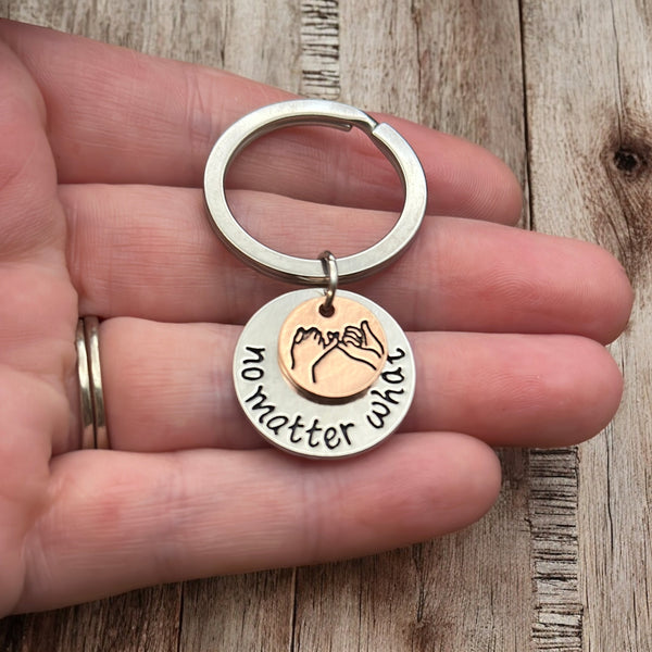 No Matter What Keychain