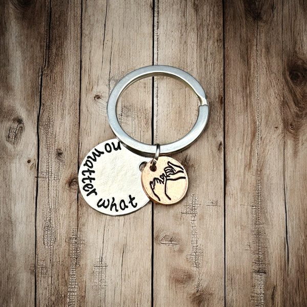 No Matter What Keychain