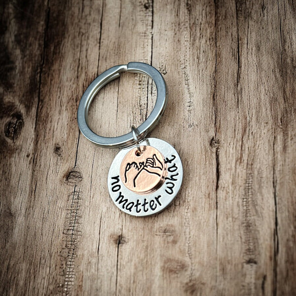 No Matter What Keychain