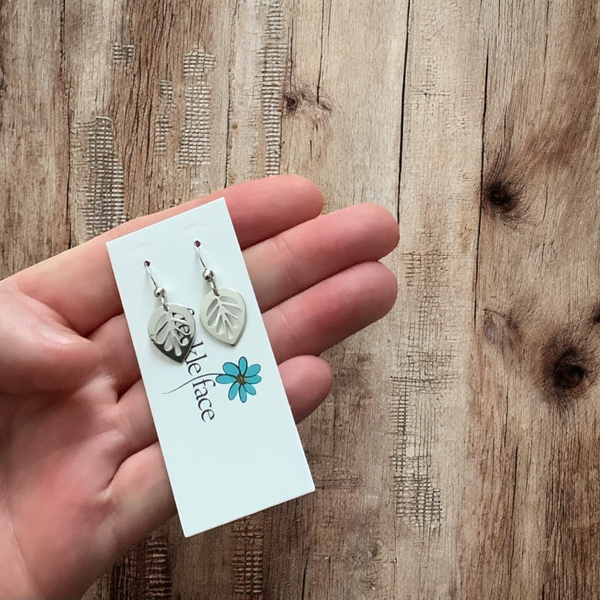 The Cutest Leaf Earrings