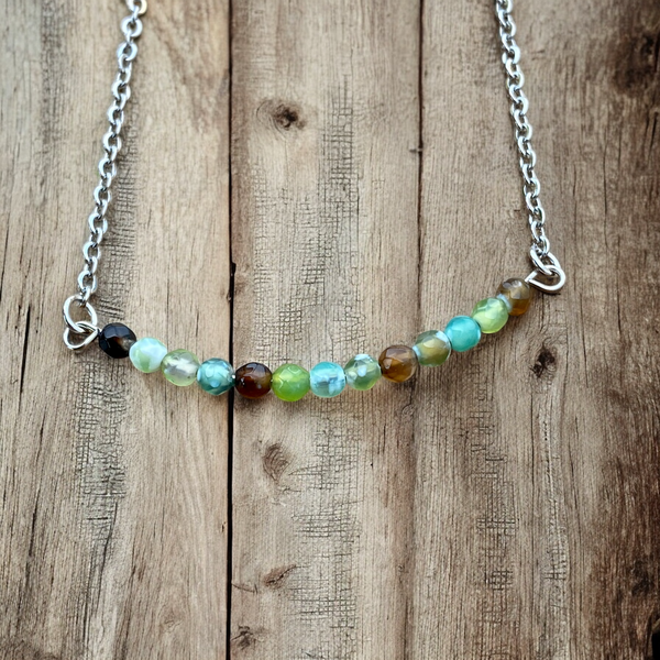Tiny Beaded Necklace